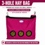 CuteNfuzzy 3-Opening Hay Bag for Rabbits, Guinea Pigs & Chinchillas – Large 15" x 15" x 5"