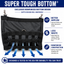 CuteNFuzzy Rabbit & Guinea Pig Hay Bag Feeder with Super Tough Bottom® Design | 35 Ultra Slow Feed Openings | Small 10.5" x 9" x 5" Front Web Hay Feeder | Less Waste, Cleaner Cage | Made in USA Design