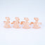 Rose Gold Dog Napkin Holder - Set of 4