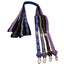 Padded Double Handle Patterned Dog Leash with Warranted Snap 1" X 4'
