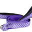 Padded Double Handle Patterned Dog Leash with Warranted Snap
