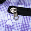 Plaid Paw Print Large Fanny Pack with 3 Zippered Pockets