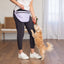 Plaid Paw Print Large Fanny Pack with 3 Zippered Pockets