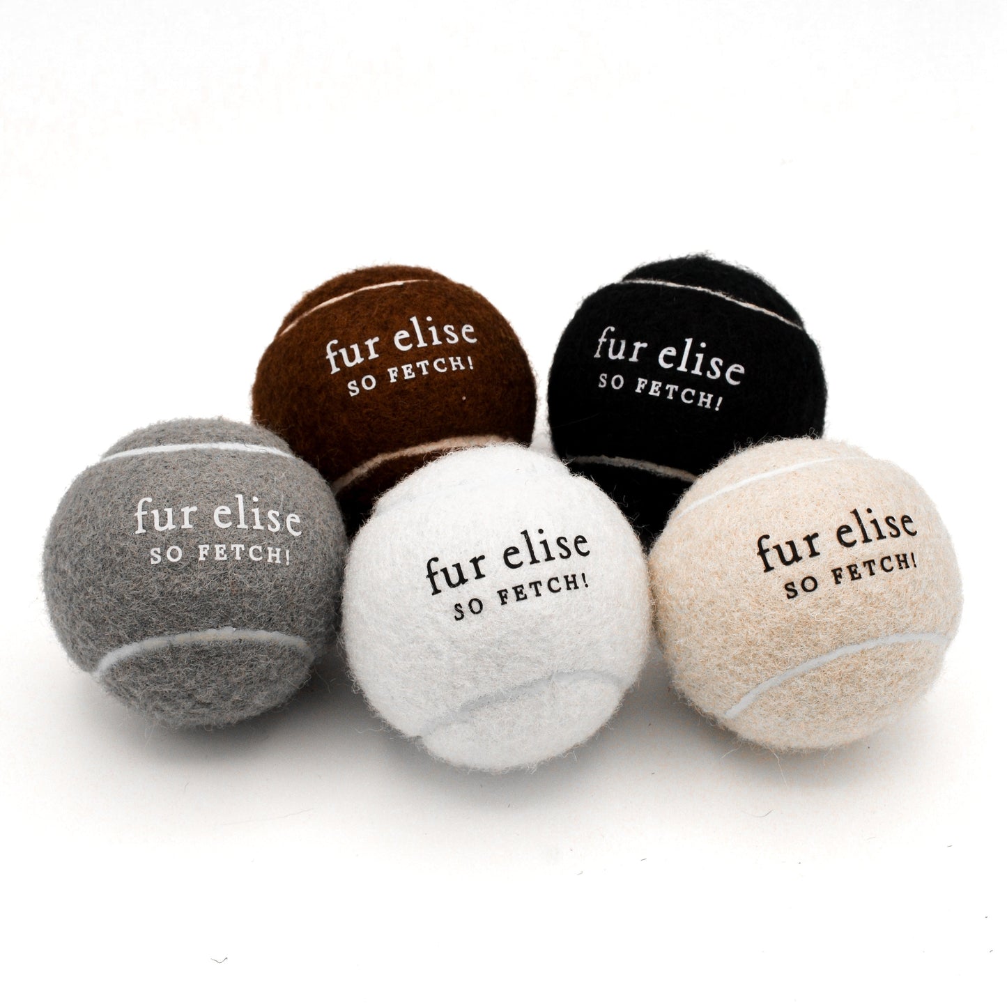 Fur Elise So Fetch! Tennis Ball - Steel