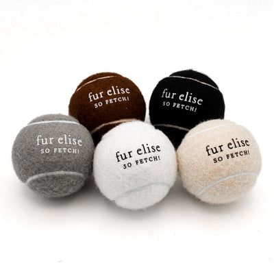 Fur Elise So Fetch! Tennis Ball - Steel
