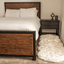 PupRug® Runner Faux Fur Memory Foam Dog Bed - Curve White with Brown Accents