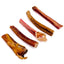 ValueBull Bully Sticks for Large Dogs, Jumbo 4-6 Inch, Varied Shapes, 50 Count