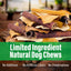 ValueBull USA Collagen Dog Chews, Fun Shapes Variety Mix, Natural Long-Lasting Dog Treats, 1 Pound