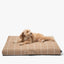 Tan Grid | Dog Bed or Bed Cover