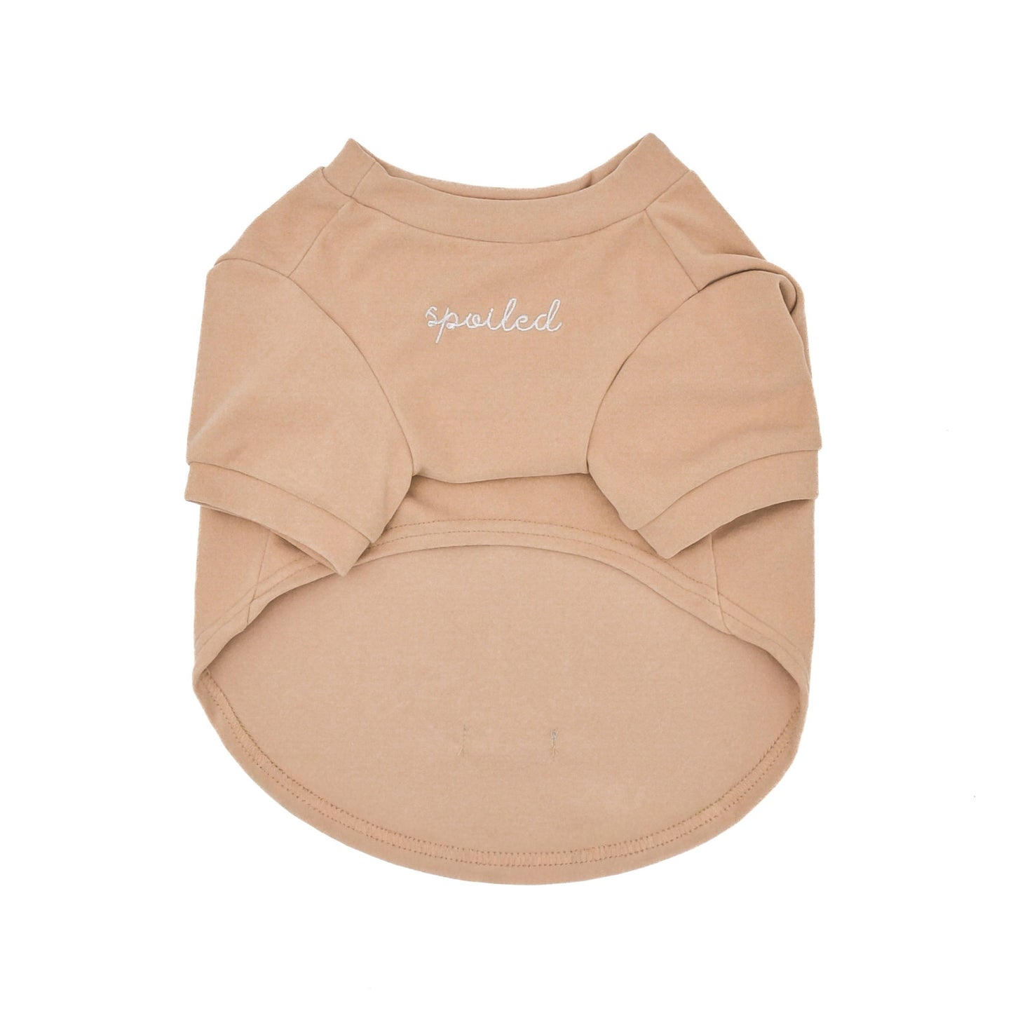 Fur Elise Spoiled Mock Neck Shirt - Latte