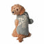 Alpaca Grey Snowflake Dog Sweater