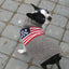 American Flag Wool Dog Sweater