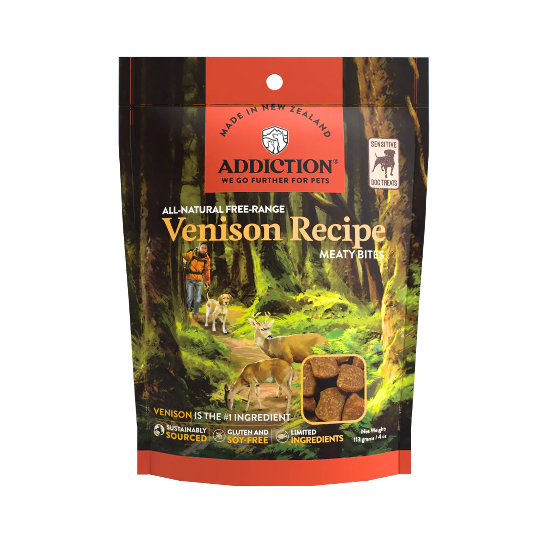 Venison Meaty Bites - Hypoallergenic Dog Treats