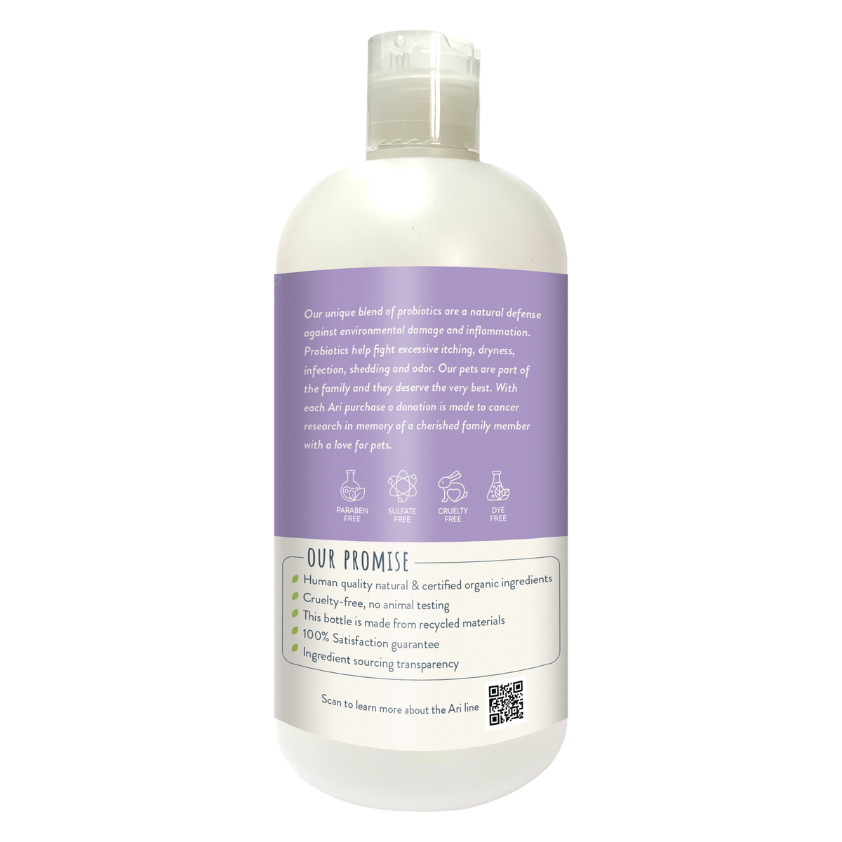 ARI Probiotic Sensitive Skin Shampoo