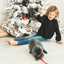Cat Christmas Stocking with Toys