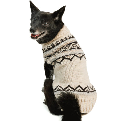 Alpaca Cream Wyatt Dog Sweater
