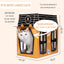Spooky Cat Haunted House Cardboard Condo