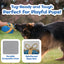 Gift Box Squeaky Dog Toy – Birthday Present Dog Toy with Crinkle Paper and Rope Bow, Durable & Plush for Tug of War and Chew Play