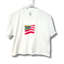 American Flag Crop Top