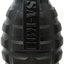 USA-K9 Grenade Shaped eDispenser Durable Dog Chew Toy & Treat Dispenser - Magnum Black