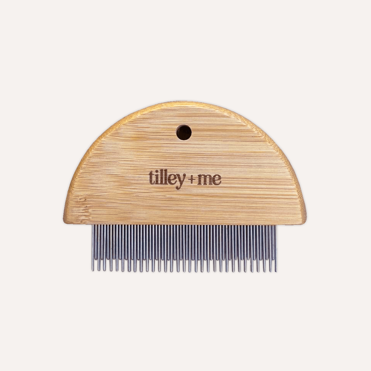 Tilley + Me Bamboo Flea Detangler – Set of 2 | Gentle & Eco-Friendly for Dogs & Cats