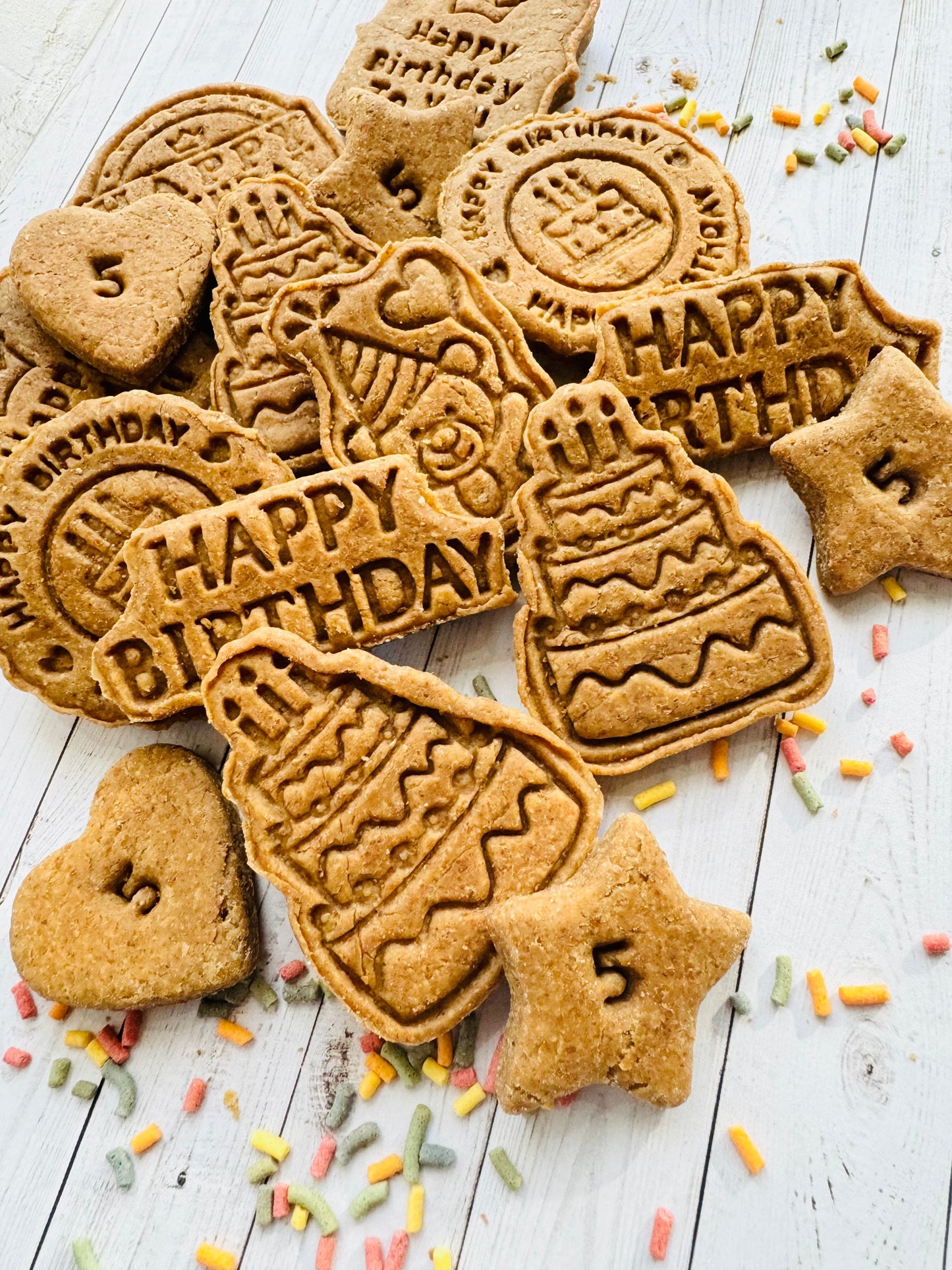Tootsies & Treats Peanut Butter Treats Happy Barkday Bag (10oz)