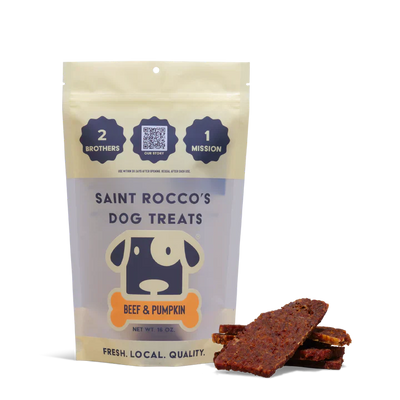 Saint Rocco's Dog Treats Beef & Pumpkin