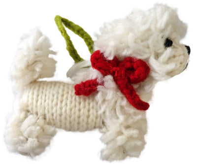 Bichon Frise Dog Ornament