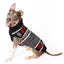 Black Nordic Snowflake Dog Sweater