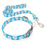 Blue Daisy Dog Collar