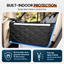 4Knines Hard Bottom Extender Car Seat Cover for Dogs - Regular
