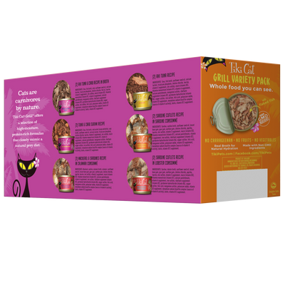 Tiki Cat Grill Variety Pack Canned Wet Cat Food