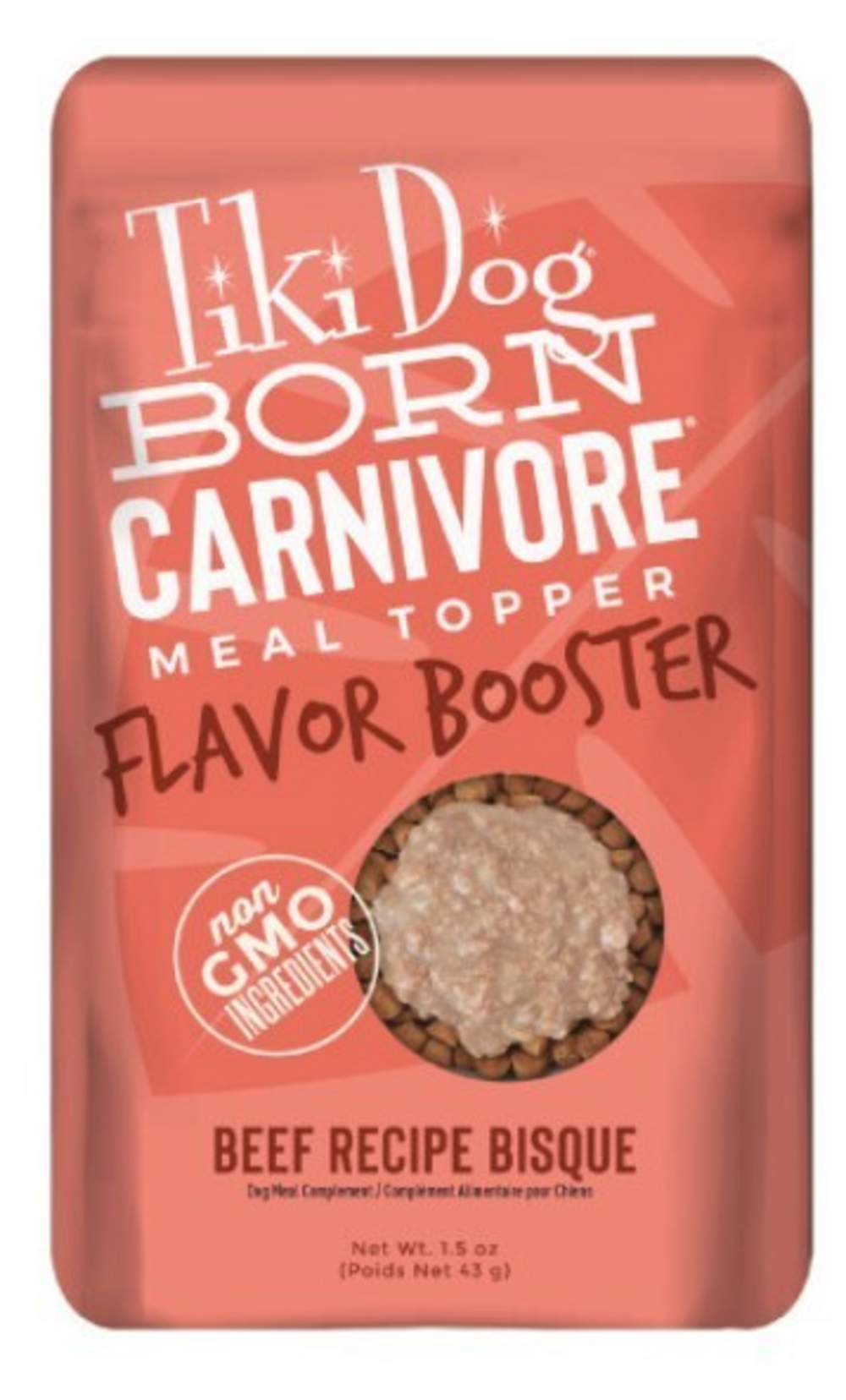 Tiki Dog Aloha Petites Flavor Booster Bisque Toppers Beef