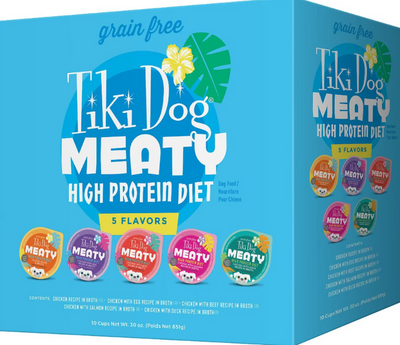 Tiki Dog Meaty Variety Pack Wet Dog Food