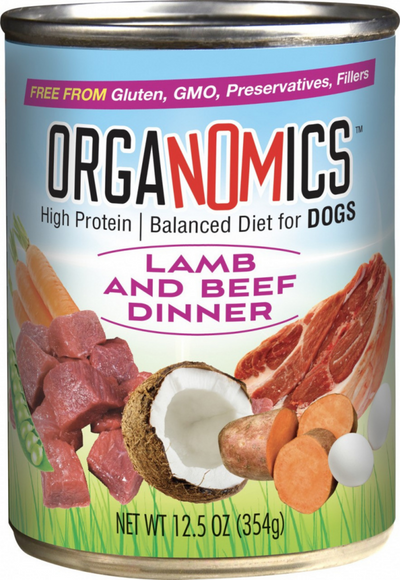 Organomics Lamb & Beef Dinner for Dogs