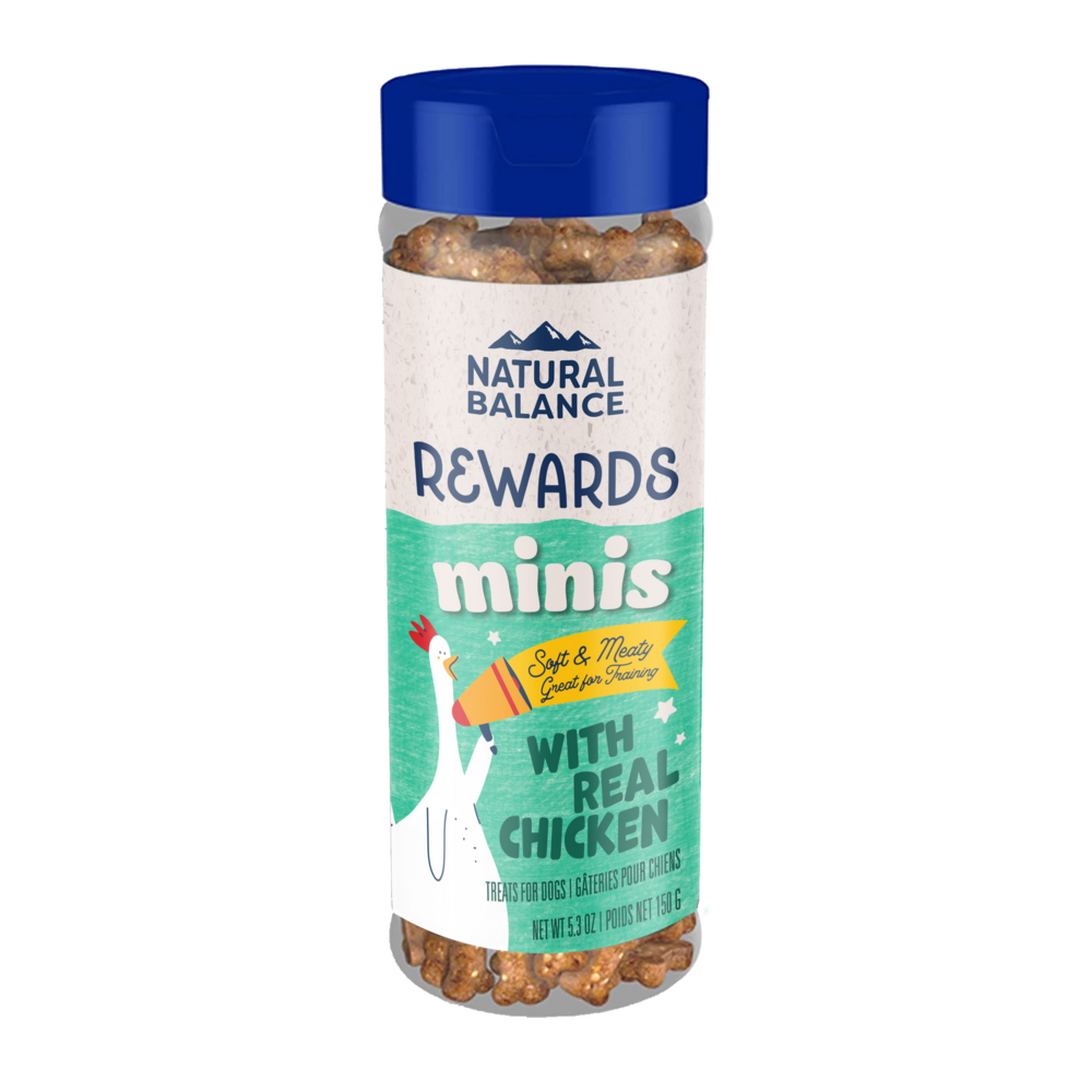 Natural Balance Rewards Minis Dog Treats with Real Chicken