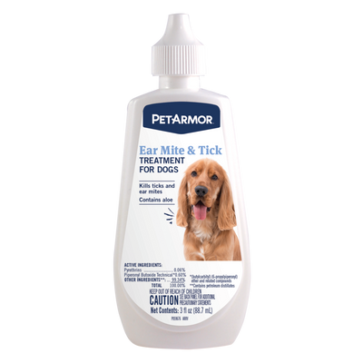 PetArmor Ear Mite & Tick Treatment Dog