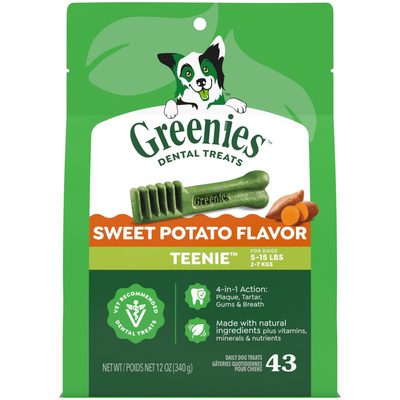 Greenies Dental Bone Sweet Potato Teenie