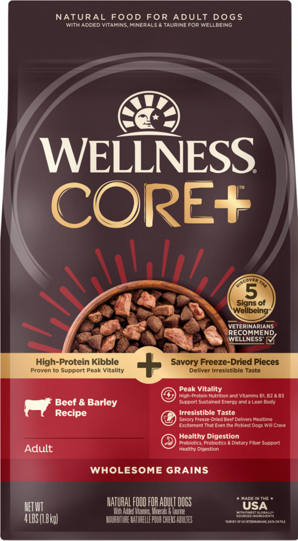 Wellness CORE  Grained Beef & Barley Recipe