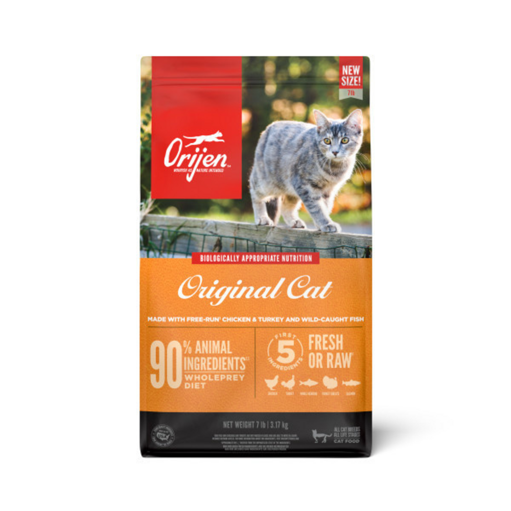 Orijen Dry Original Premium, High Protein, Fresh & Raw Animal Ingredients Dry Cat Food