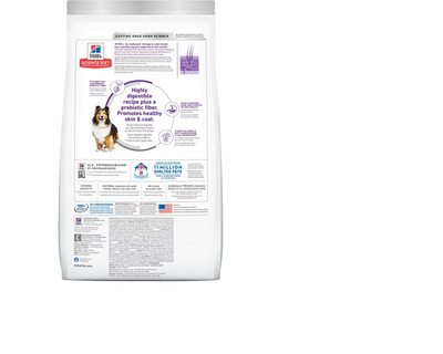 Hill's Science Diet Adult Sensitive Stomach & Skin Chicken Recipe Dry Dog Food