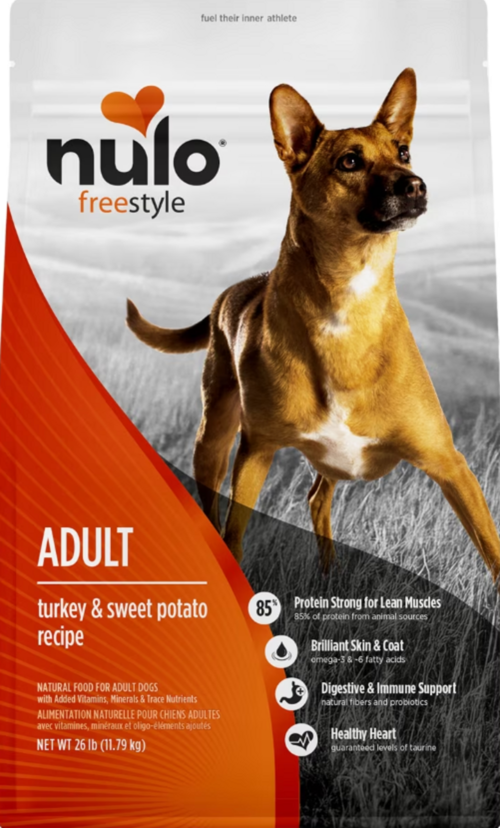 Nulo Freestyle Adult Dog Grain Free Turkey & Sweet Potato Recipe Dry Food