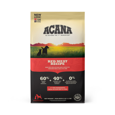 Acana Red Meat Recipe Dry Dog Food