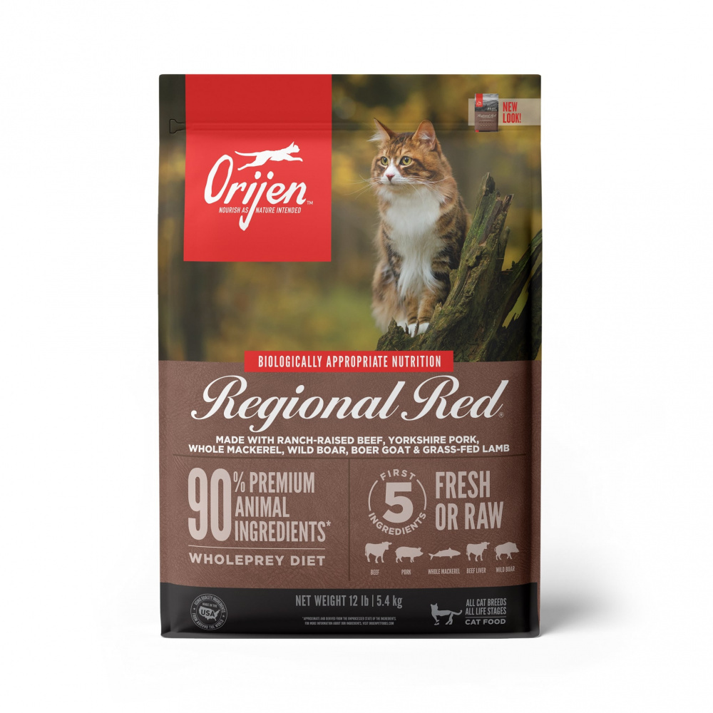 Orijen Grain Free Regional Red Dry Cat Food