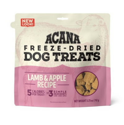 Acana Singles Freeze Dried Dog Treats Grain Free Lamb & Apple Recipe