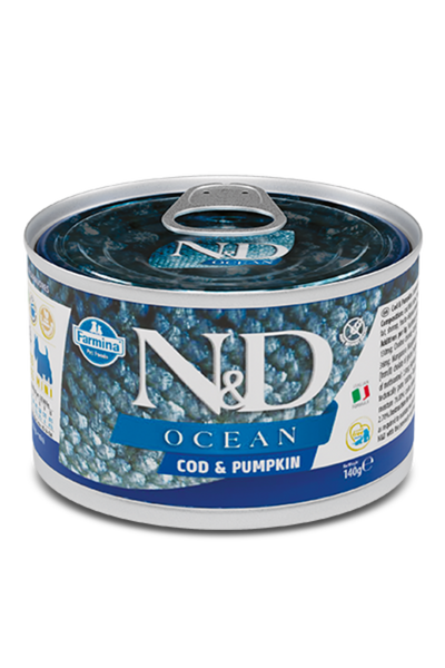 Farmina N&D Ocean canine Cod & Pumpkin Adult Mini Wet Dog Food