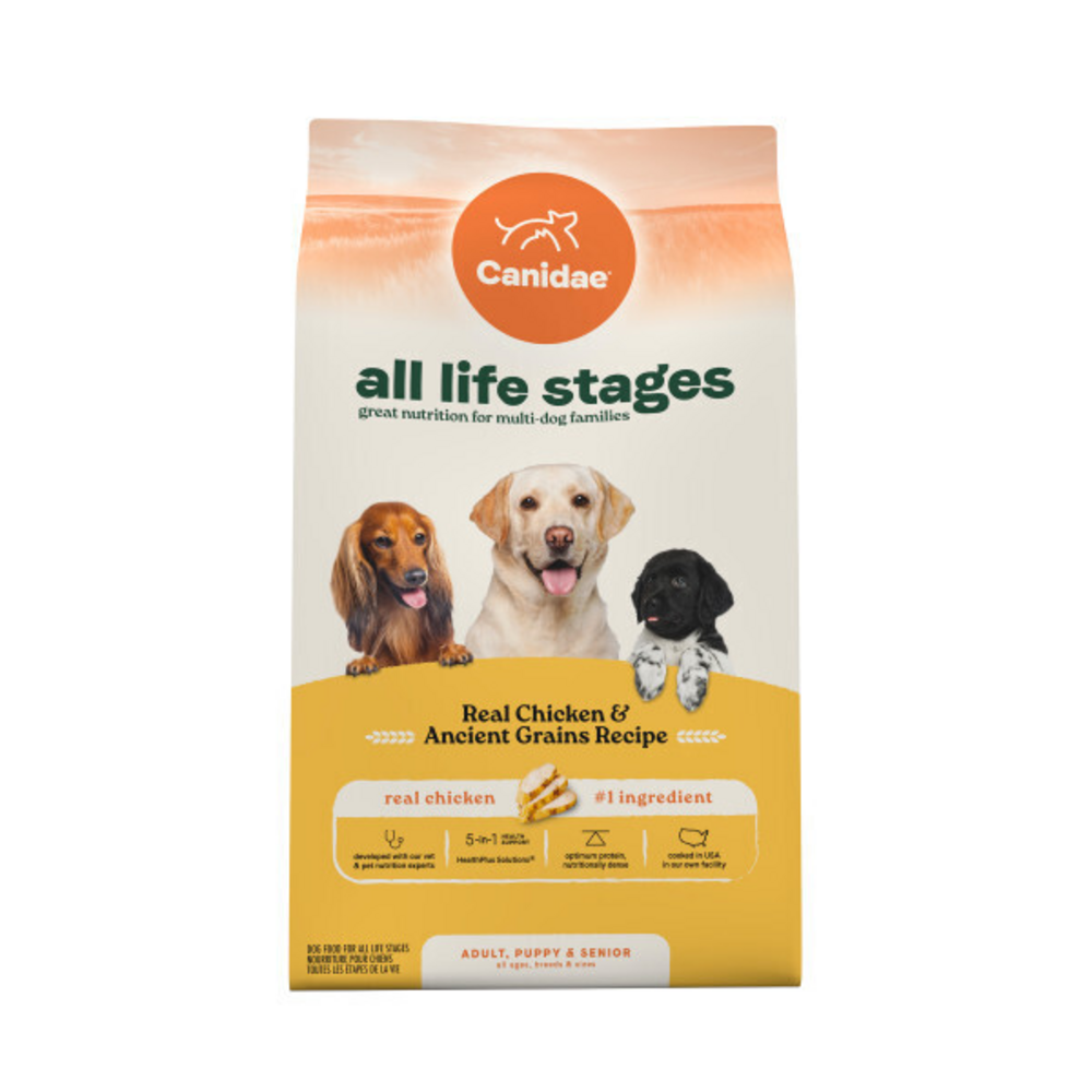 Canidae All Life Stages Dry Dog Food, Real Chicken & Ancient Grains Recipe