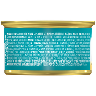 Fancy Feast Classic Pate Seafood Wet Cat Food