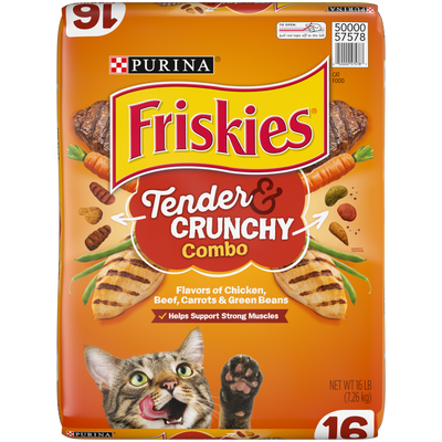 Friskies Tender and Crunch'd Dry Cat Food