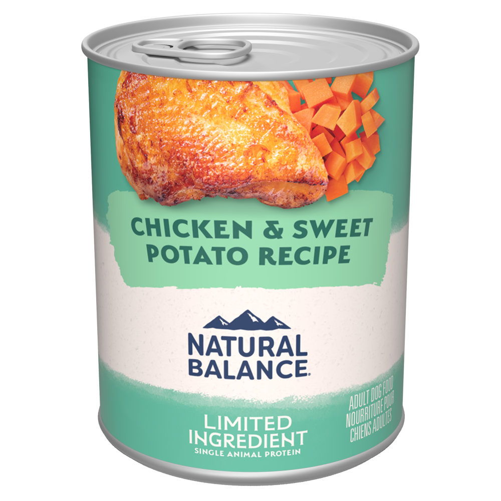 Natural Balance Limited Ingredient Wet Dog Food, Chicken & Sweet Potato Recipe